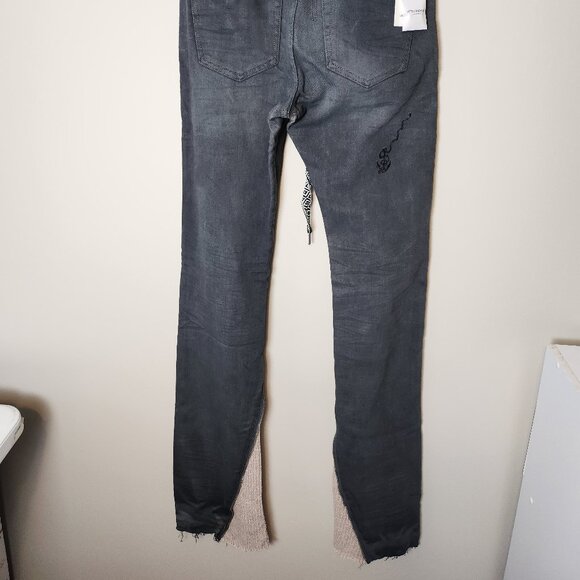 NWT Lifted Anchors stacked knit flair jeans. - Picture 7 of 7